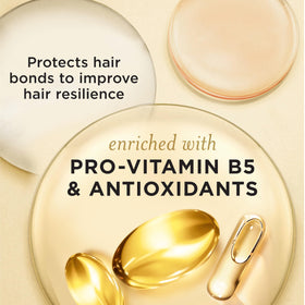 Pantene used before heat styling as protectant to reduce damage