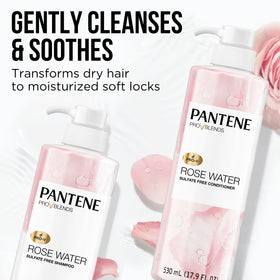 Pantene duo being used in shower for soothing hydration benefit