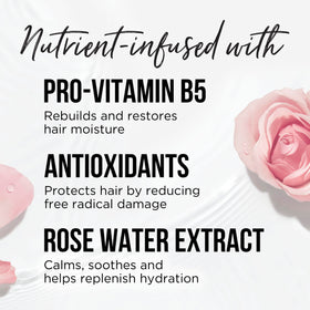 Pantene shampoo texture close-up showing smooth foam and gentle cleanse