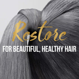 Pantene styled hair after use with visible shine and reduced frizz
