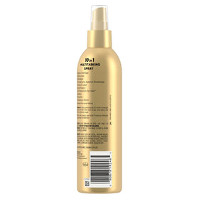 Pantene protecting hair during flat iron styling for heat defense