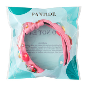PANTIDE lifestyle beach party outfit image showing accessory boosting summer look