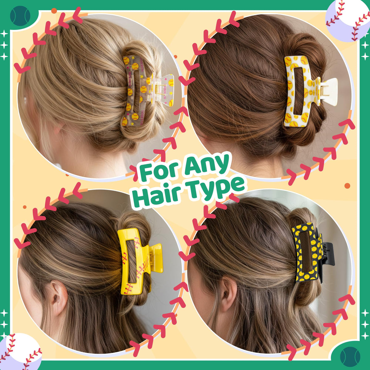 PANTIDE clip holding thick curly hair, preventing slippage and breakage