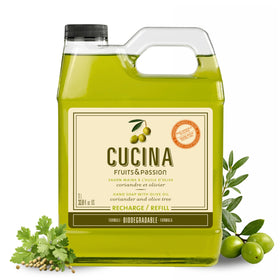 PANZERR front packaging showing elegant Cucina label and refill benefits