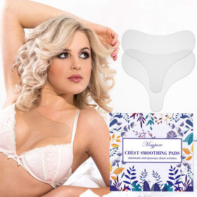 PAPABA front packaging showing two chest wrinkle pads and benefits