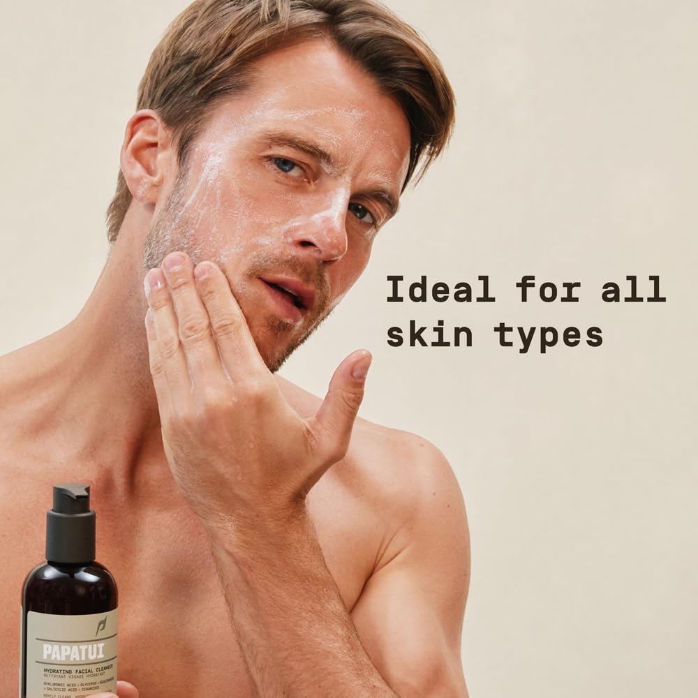PAPATUI ingredient visual featuring niacinamide and hyaluronic for hydration benefit