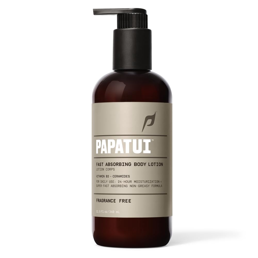 PAPATUI on bathroom shelf styled for everyday grooming convenience