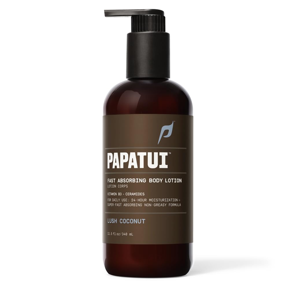 PAPATUI bottle with box in lifestyle scene communicating giftable presentation