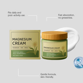 PAQIMAN close-up of cream texture highlighting fast absorption benefit