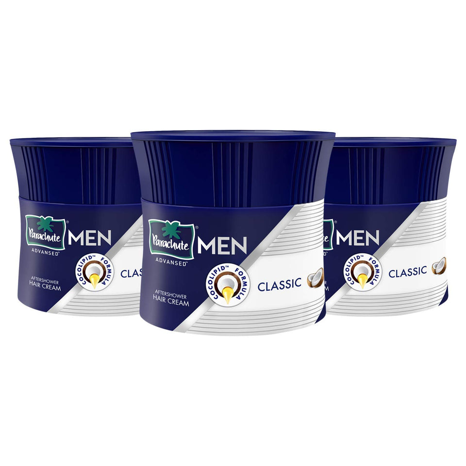 Parachute Advansed front packaging showing tube and branding, conveys trust