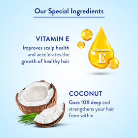Parachute Advansed pouring oil close-up showing lightweight coconut texture