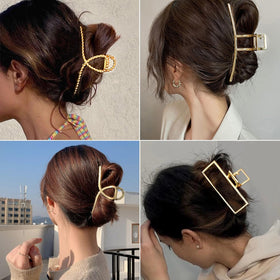 Parcce side profile of a clip showing curved jaw for comfort