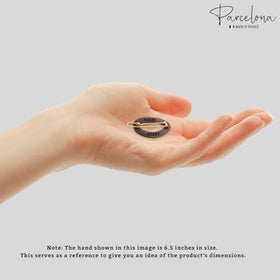 Parcelona clips in fine hair demonstrating discreet, comfortable grip