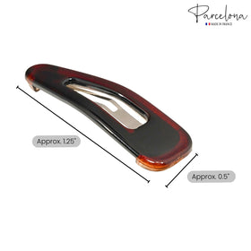 Parcelona side view of snap mechanism showing secure no-slip grip
