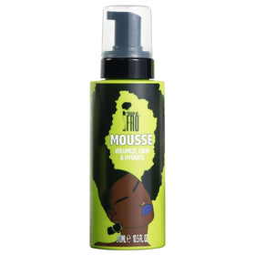 Pardon My Fro front packaging showing the mousse can and branding for easy identification