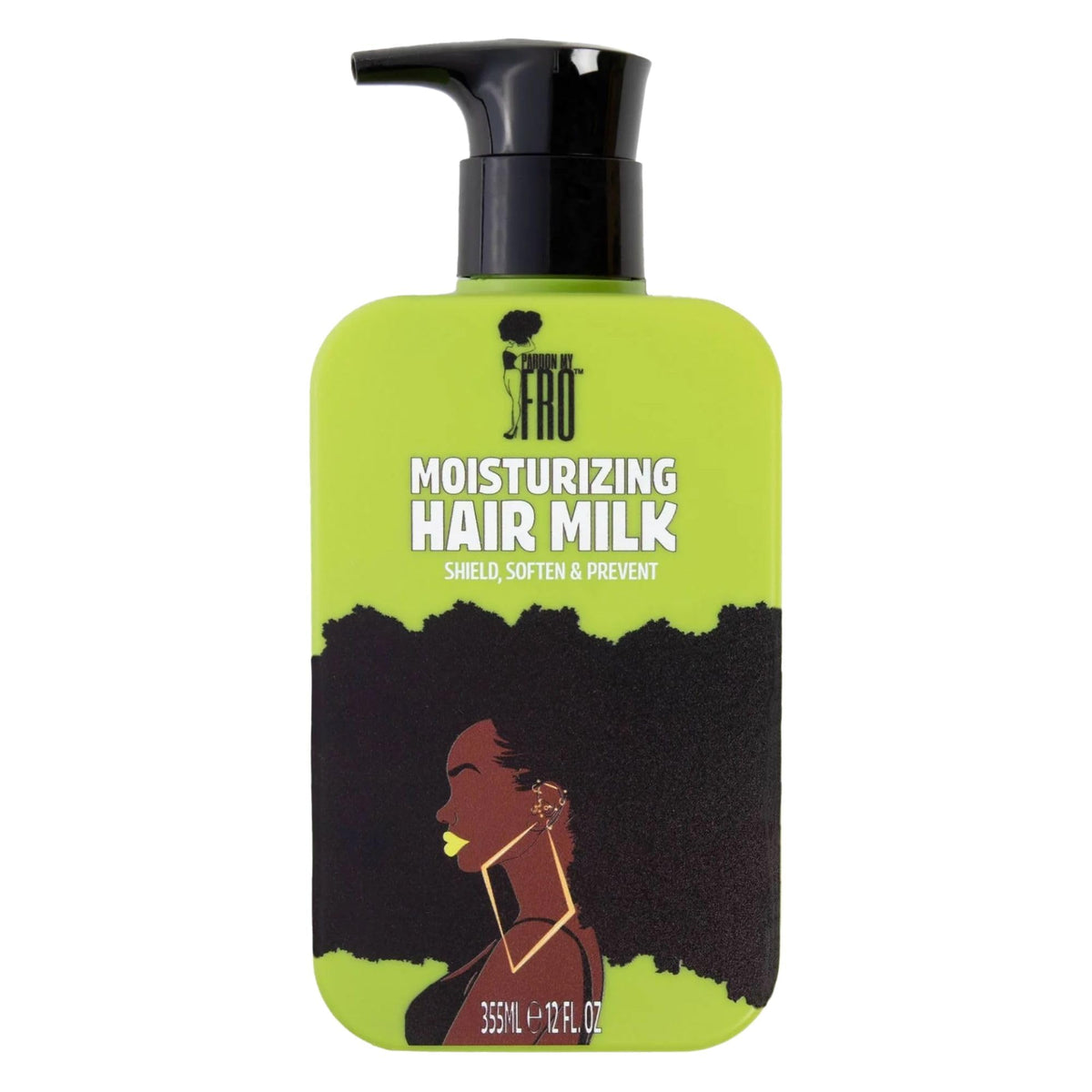 Pardon My Fro front bottle image showing product and volume benefits