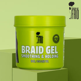 Pardon My Fro with argan and jojoba oils highlighting moisturizing benefit