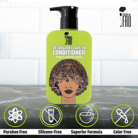 Pardon My Fro label close-up highlighting ingredients for informed choices