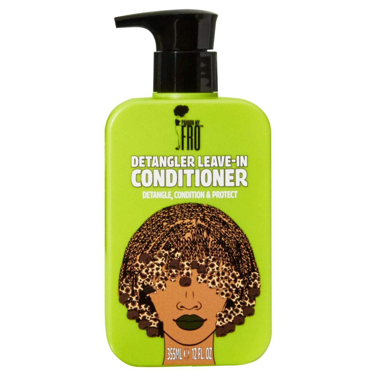 Pardon My Fro staged in bathroom routine to show ease of daily styling