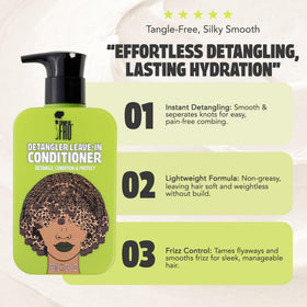 Pardon My Fro close-up of formula texture illustrating lightweight slip benefit