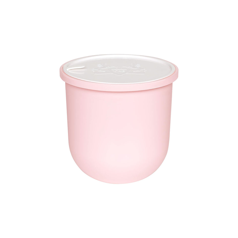 Parfums de Marly Delina refill front view showing sustainable refill and moisturizing benefit