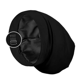 PARISBELLA front view of bonnet showing secure fit and sleek look
