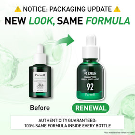 Parnell Cicamanu open pump dispensing serum, demonstrating easy controlled application