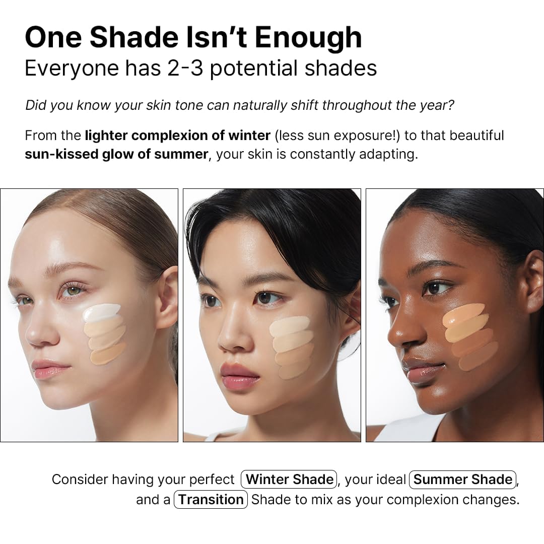 Parnell Cicamanu swatch on skin 24N Pearl showing luminous, natural coverage
