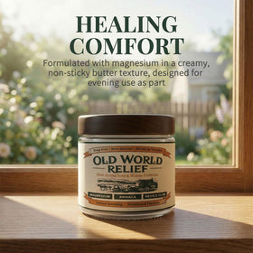 PARWENE magnesium butter open tub smooth non-greasy texture