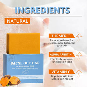 PARWENE close-up soap texture highlighting gentle exfoliation