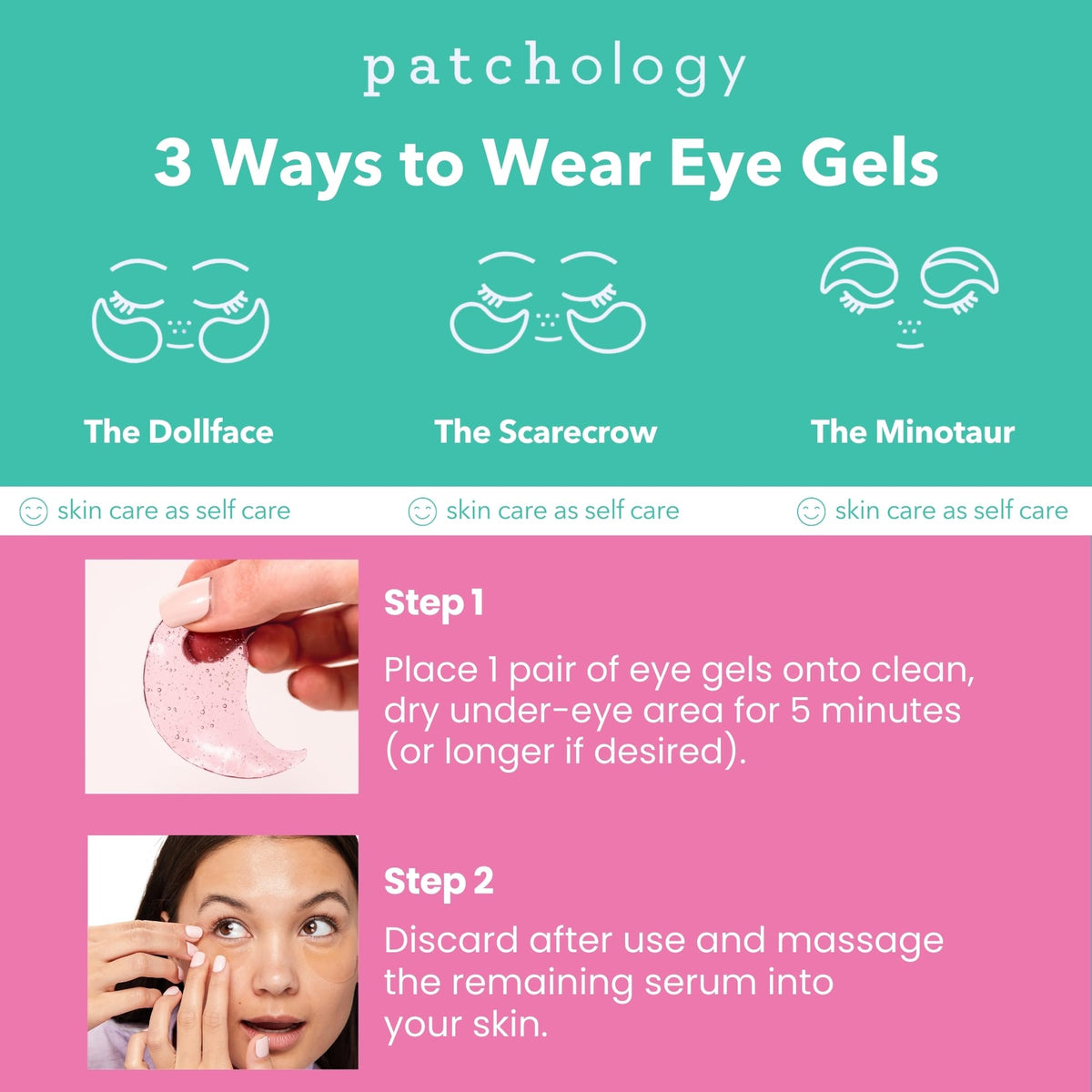 Patchology application on under-eye during bridal prep illustrating depuffing and fast refresh