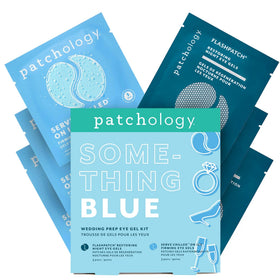 Patchology front-facing bridal gift box showing elegant packaging and gifting benefit