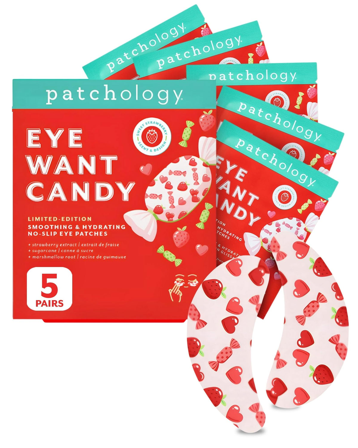 Patchology front pouch showing limited-edition design and gift-ready look