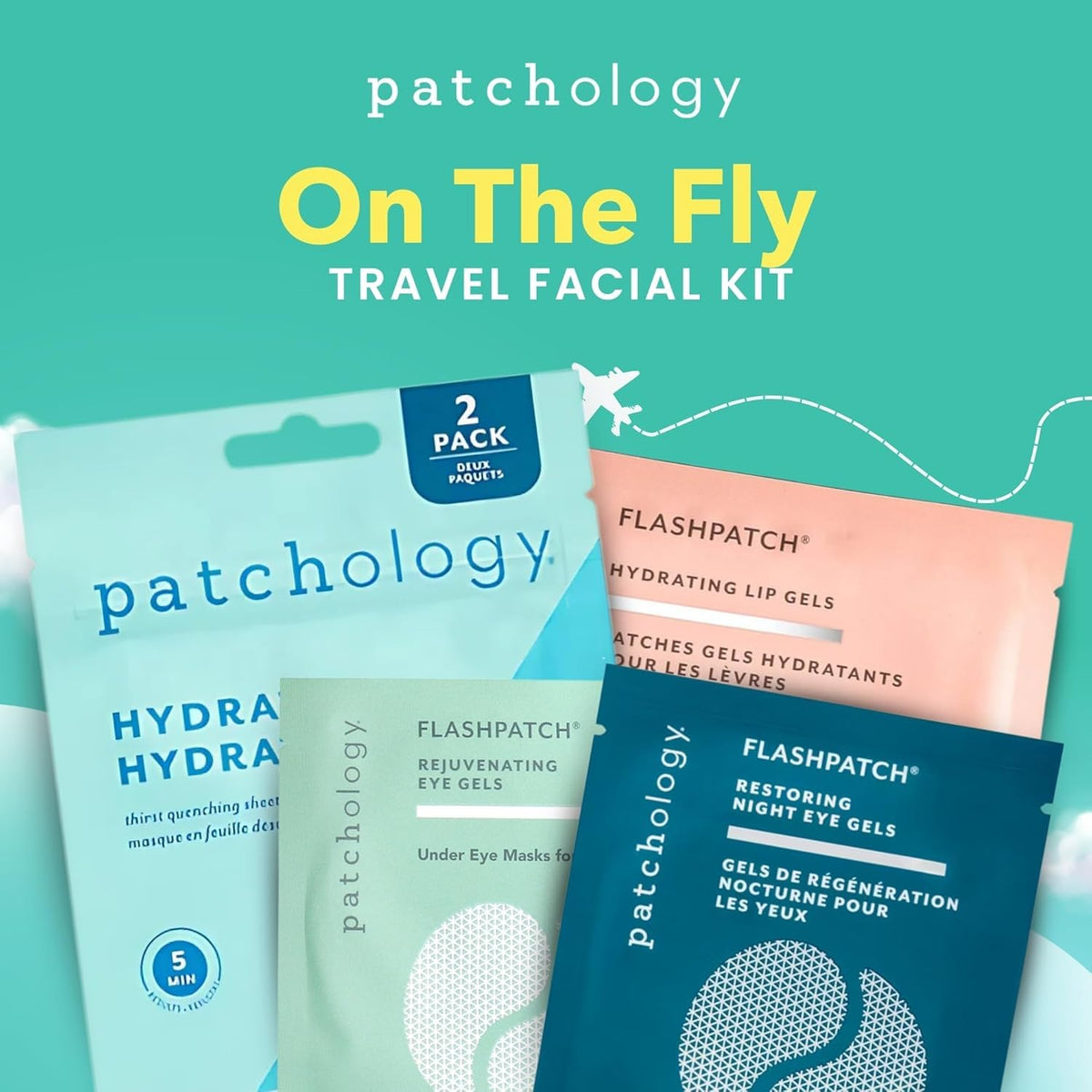 Patchology Hydrate FlashMasque texture closeup highlighting moisture boost
