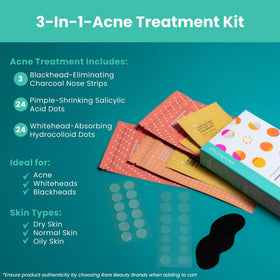 Patchology hydrocolloid patches applied on skin protecting and absorbing fluids