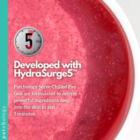 Patchology in a spa-style travel kit, portraying on-the-go rejuvenation