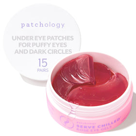 Patchology jar front view showing product and counts, refreshing benefit