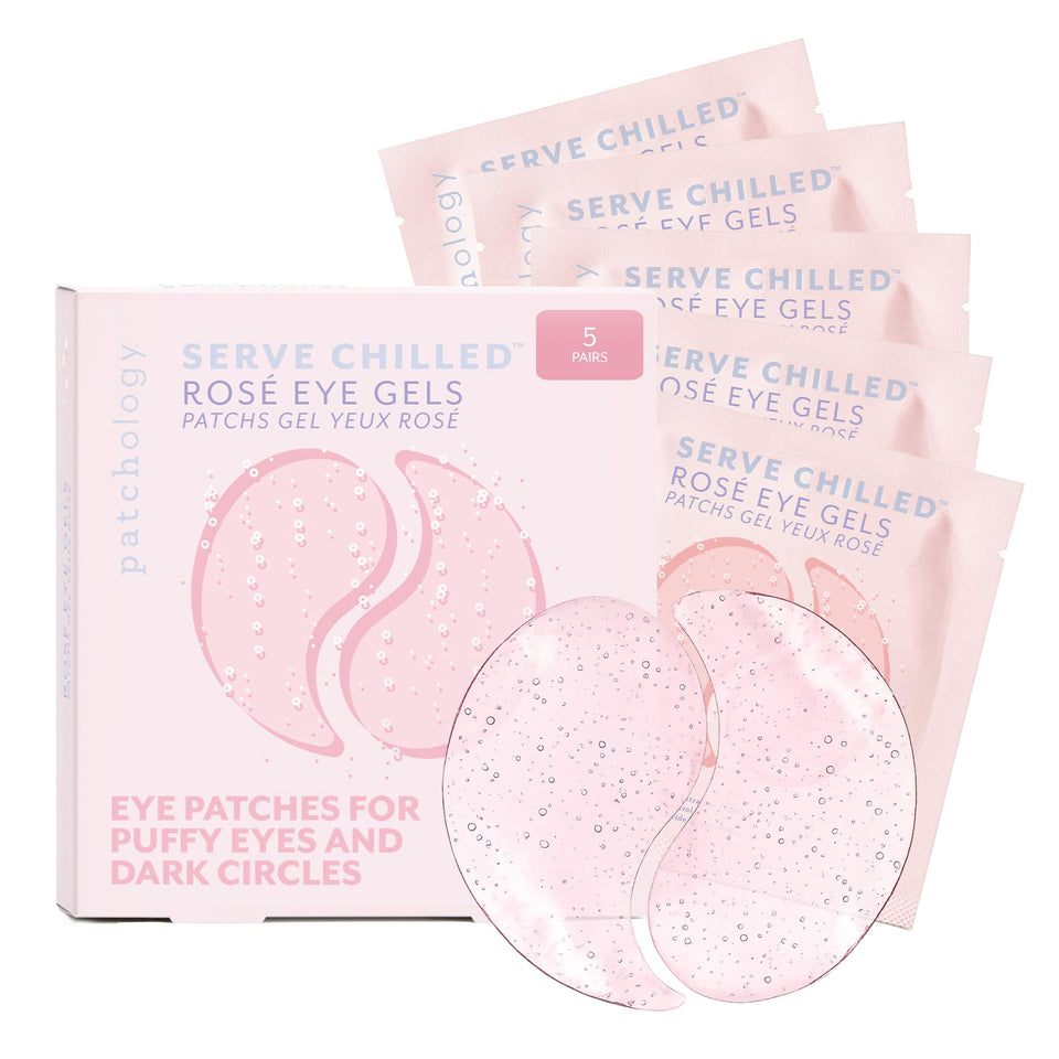 Patchology front packaging showing product name and 5 pairs, quick hydration benefit