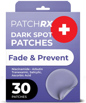 PatchRx front packaging showing 30-pack and clear benefit
