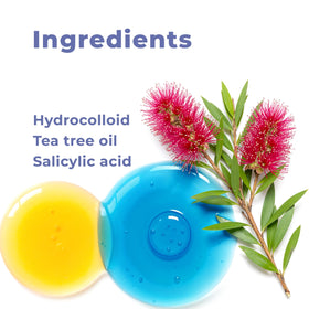 PatchRx hydrocolloid texture close-up highlighting absorbent barrier