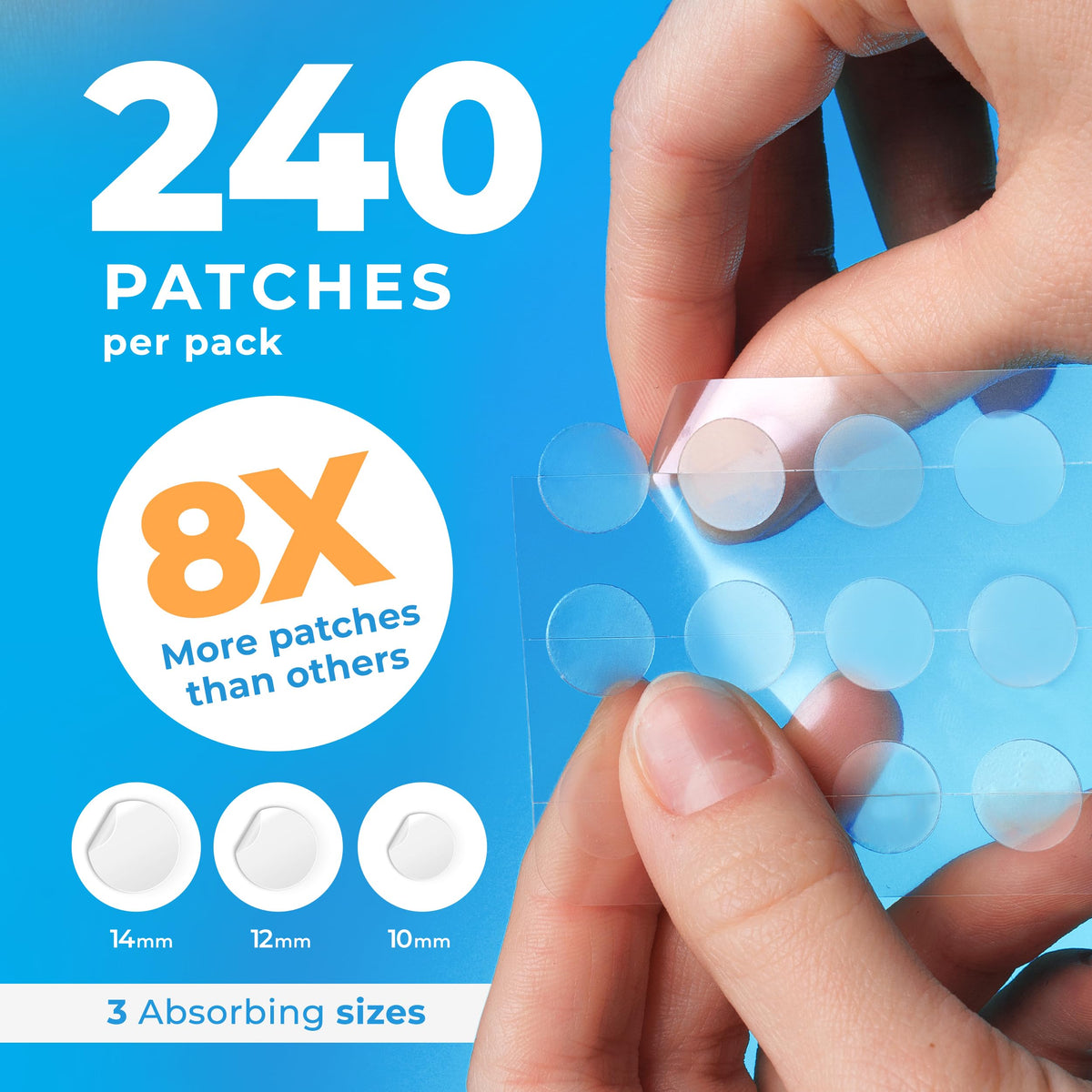 PatchRx compact travel pouch with patches illustrating portability and convenience