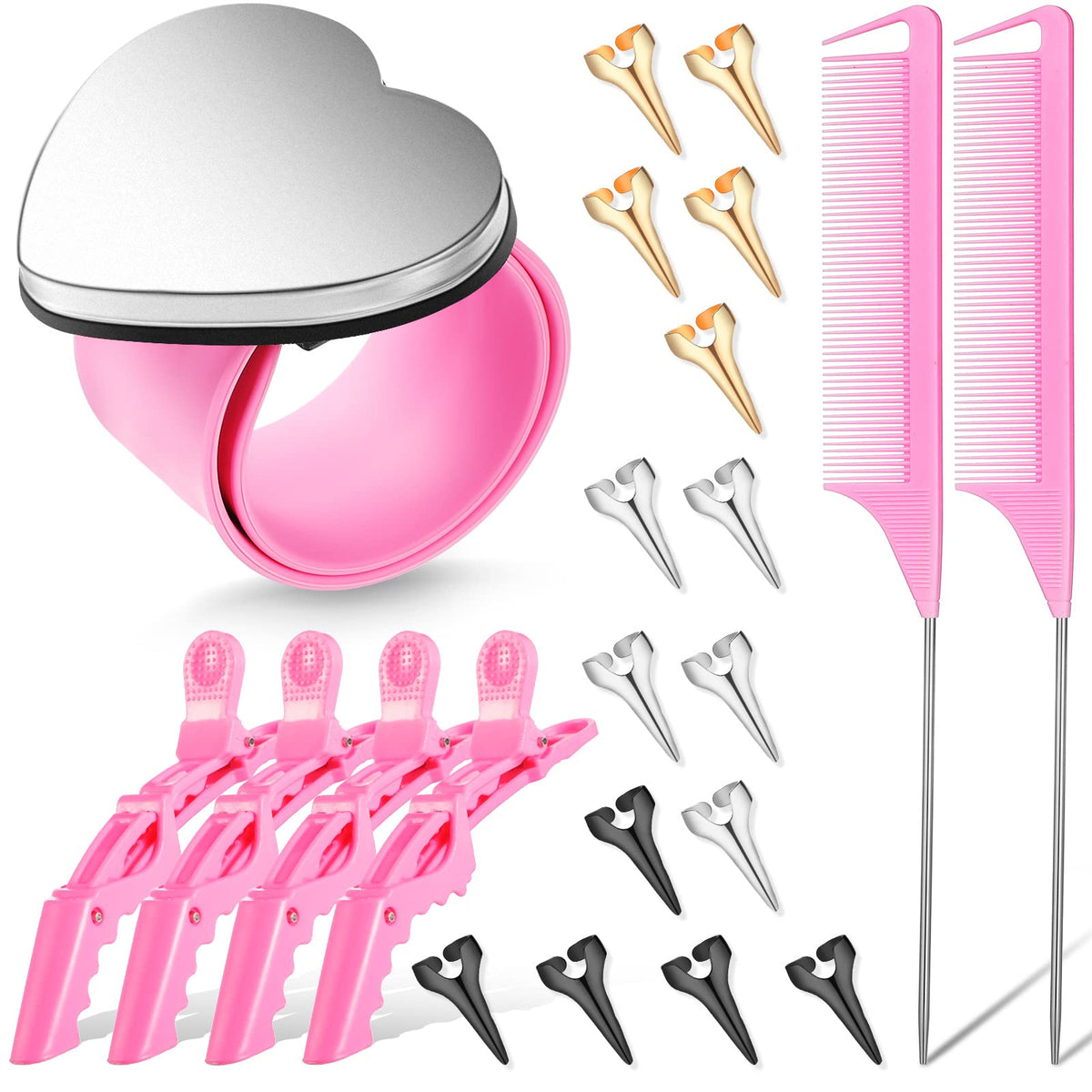 Patelai front packaging showing full pink 22-piece kit and contents for convenience