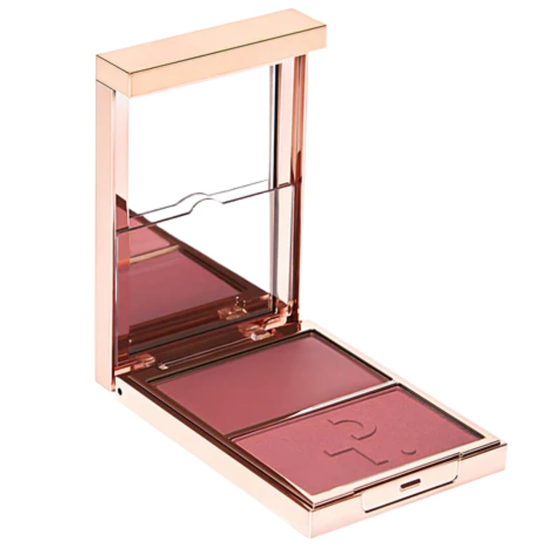 PATRICK TA front compact view showing powder and crème for easy application and storage