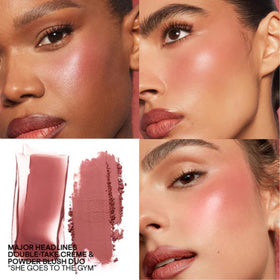 PATRICK TA powder pan detail showing soft finish and buildable color