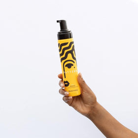 PATTERN finger coils finished with mousse highlighting defined, touchable curls