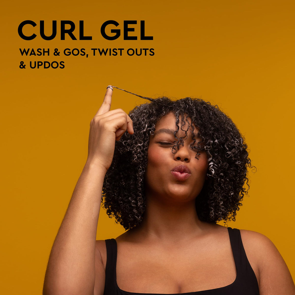 PATTERN curl gel being diffused on wet hair illustrating boosted volume and faster dry