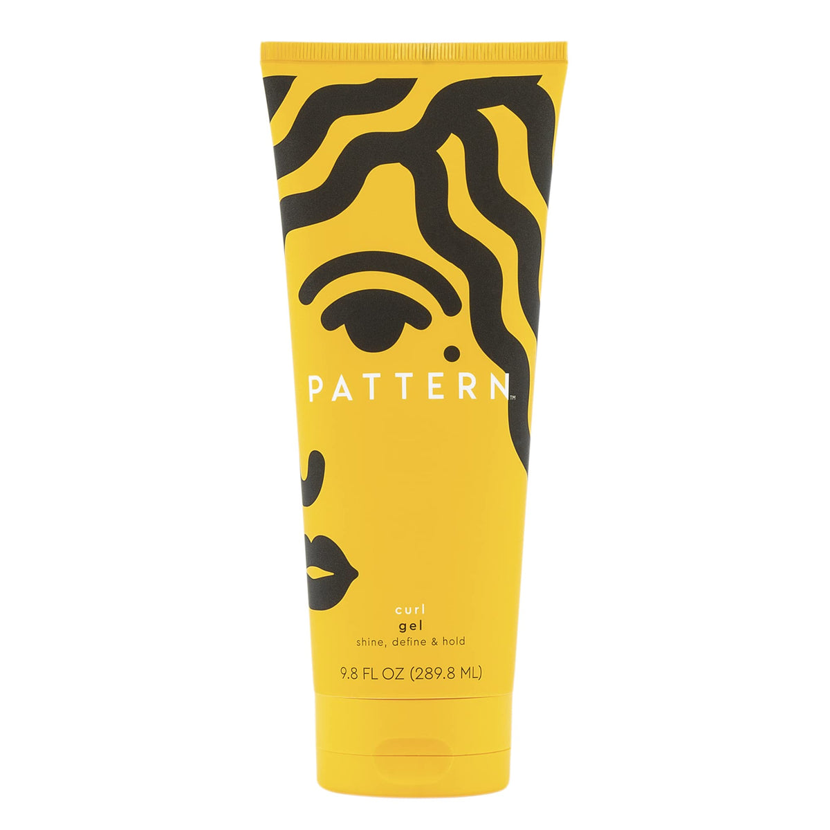 PATTERN curl gel front packaging shows product and clear label for easy identification