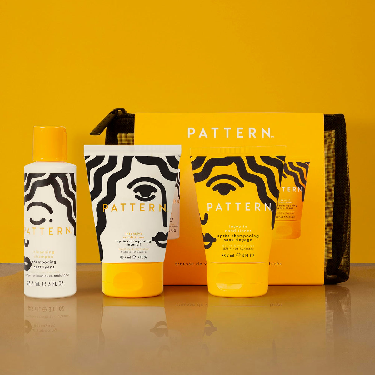 PATTERN leave-in conditioner in hand illustrating lightweight hydration benefit