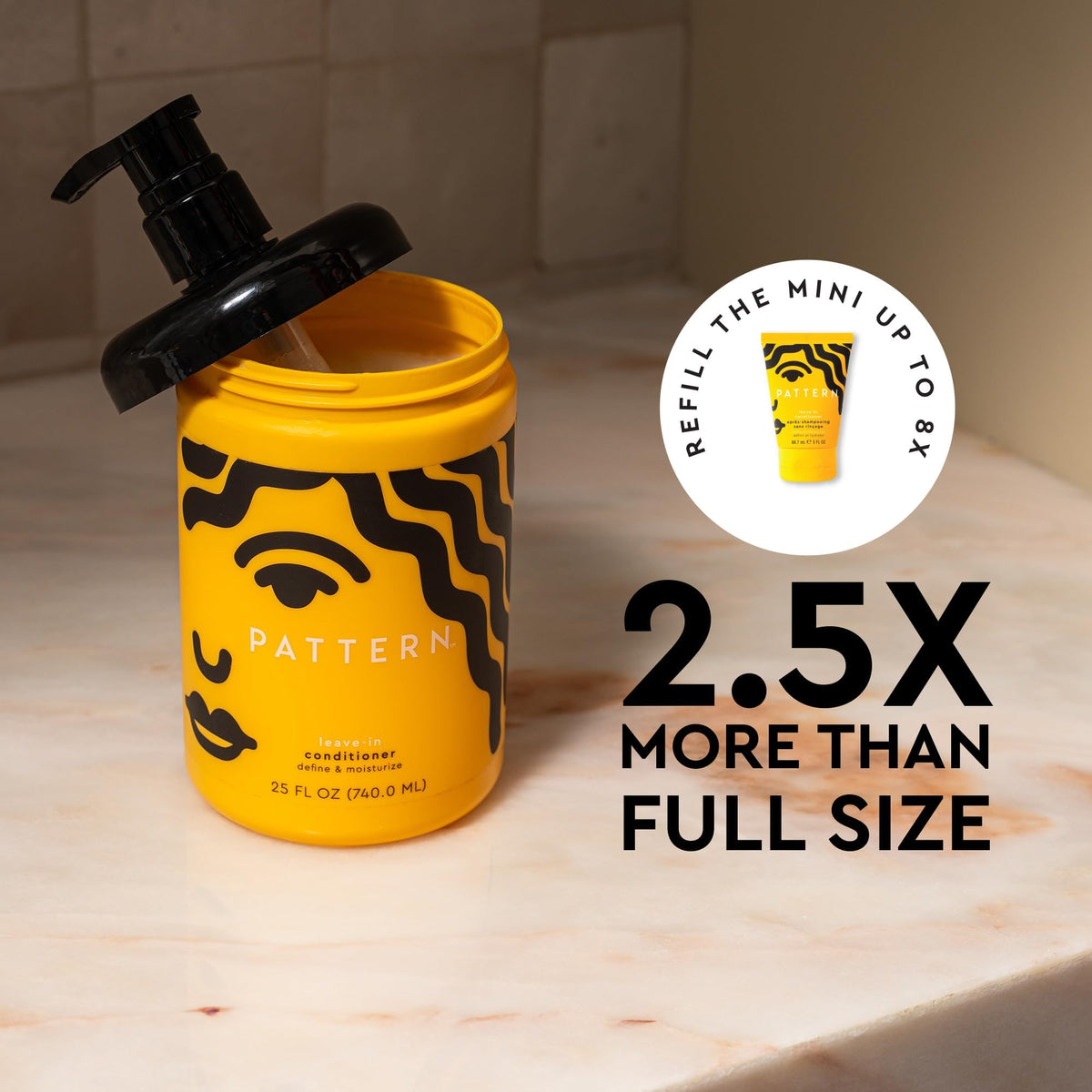 PATTERN travel pouch with bottle emphasizing portability for trips