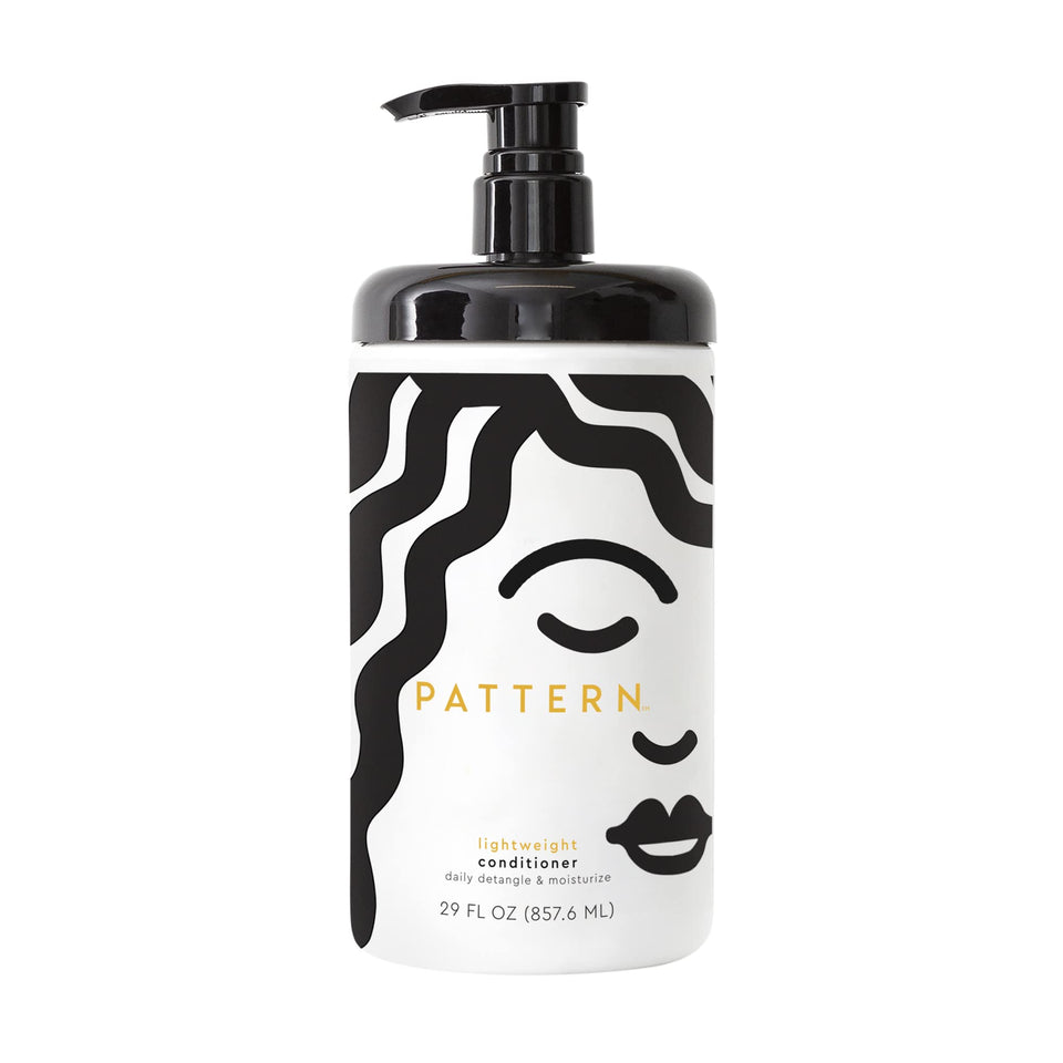 PATTERN front bottle view showing product and clear sizing benefit